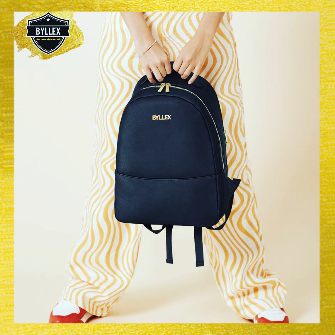 Sac en cuir « Class » Byllex Or finitions Or 18k